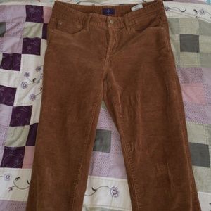 NYDJ Brown Corduroy Pants Skinny Fit